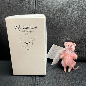 Signed and Numbered Deb Canham “Sugar” Mouse Figurine